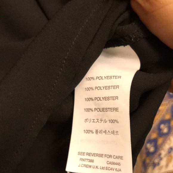 J.Crew flowy short sleeved blouse - Picture 2 of 3